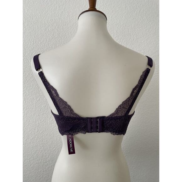 Adore Me Hannalee Lingerie Bra Full Coverage Lace - Picture 7 of 10